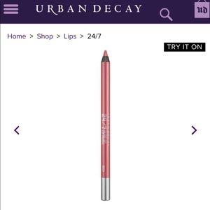 NIB Urban Decay 24/7 Rush Lip Liner